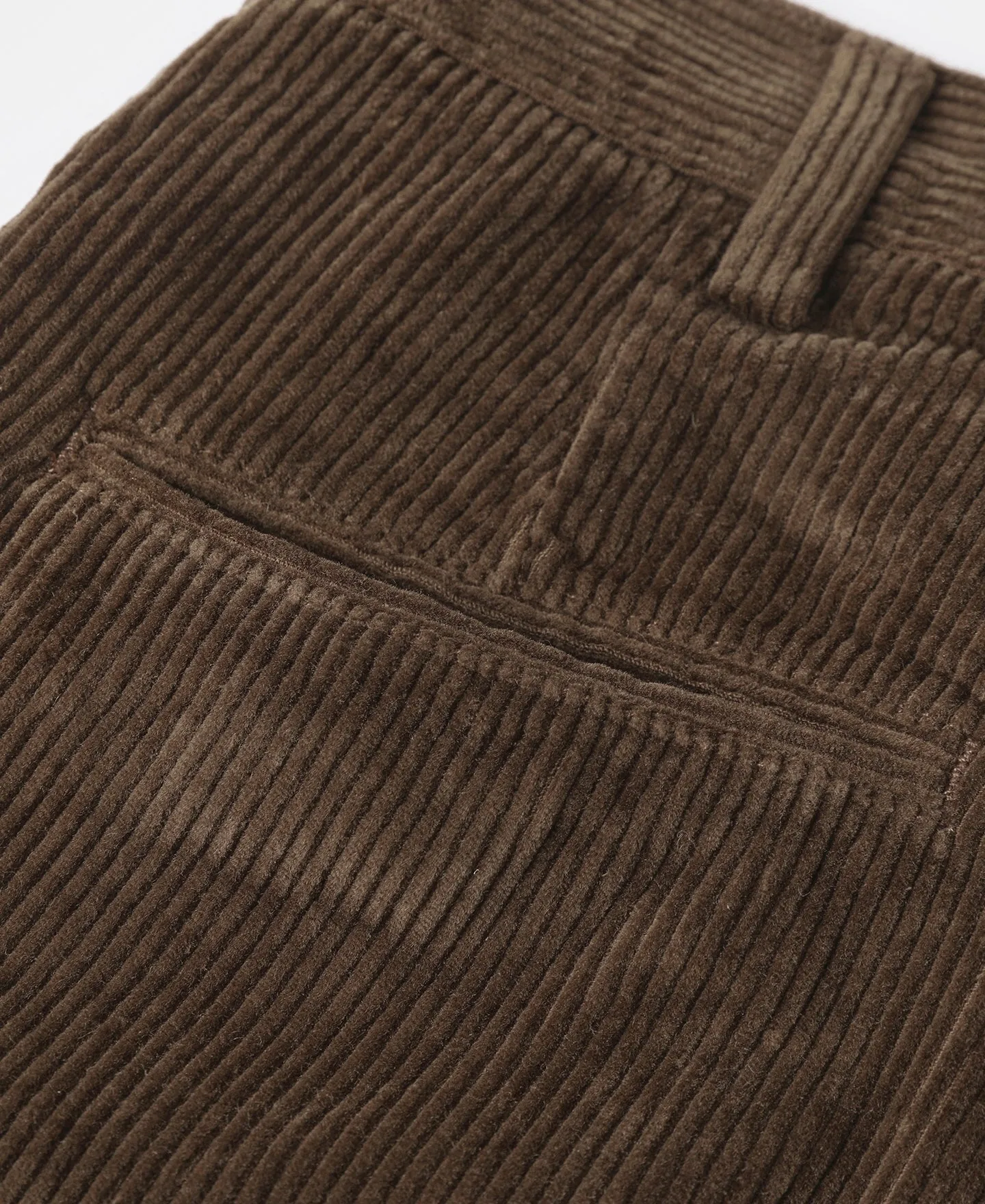 12.5 oz 8 Wale Corduroy Trousers - Brown