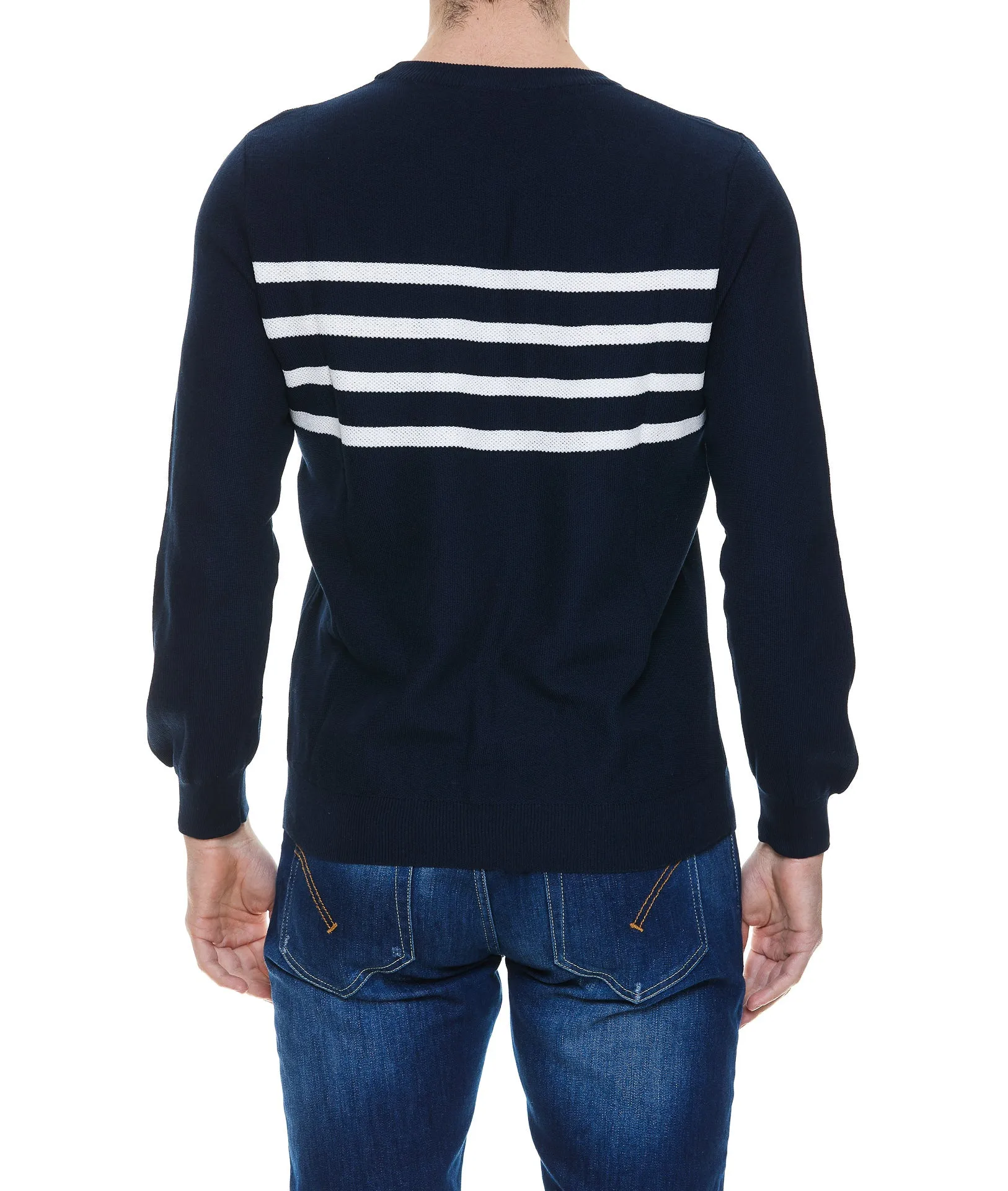 A.P.C. Long-Sleeved Crewneck Knitted Jumper