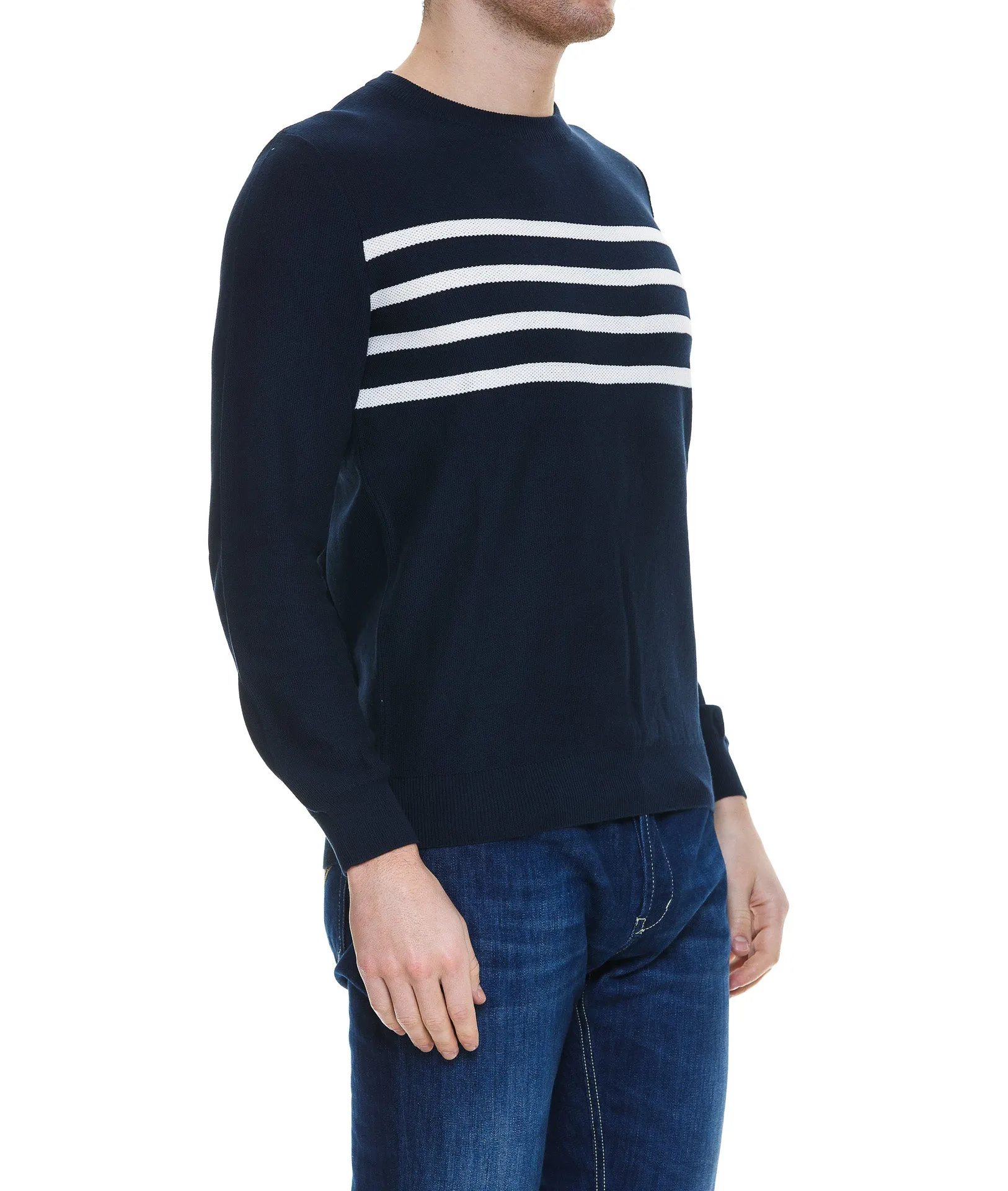 A.P.C. Long-Sleeved Crewneck Knitted Jumper