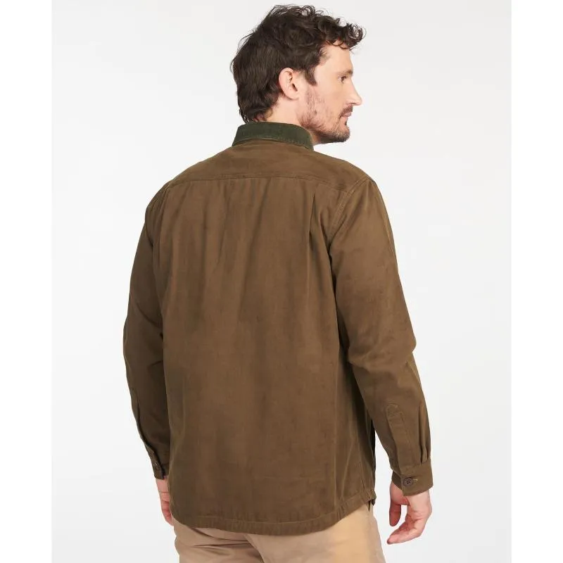 Barbour Catbell Mens Overshirt - Dark Olive