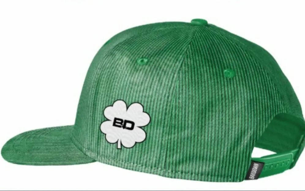 Bardown Green Corduroy snapback