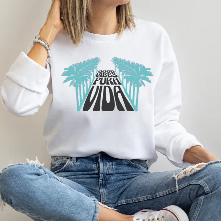 Bio Sweatshirt - Good Vibes -