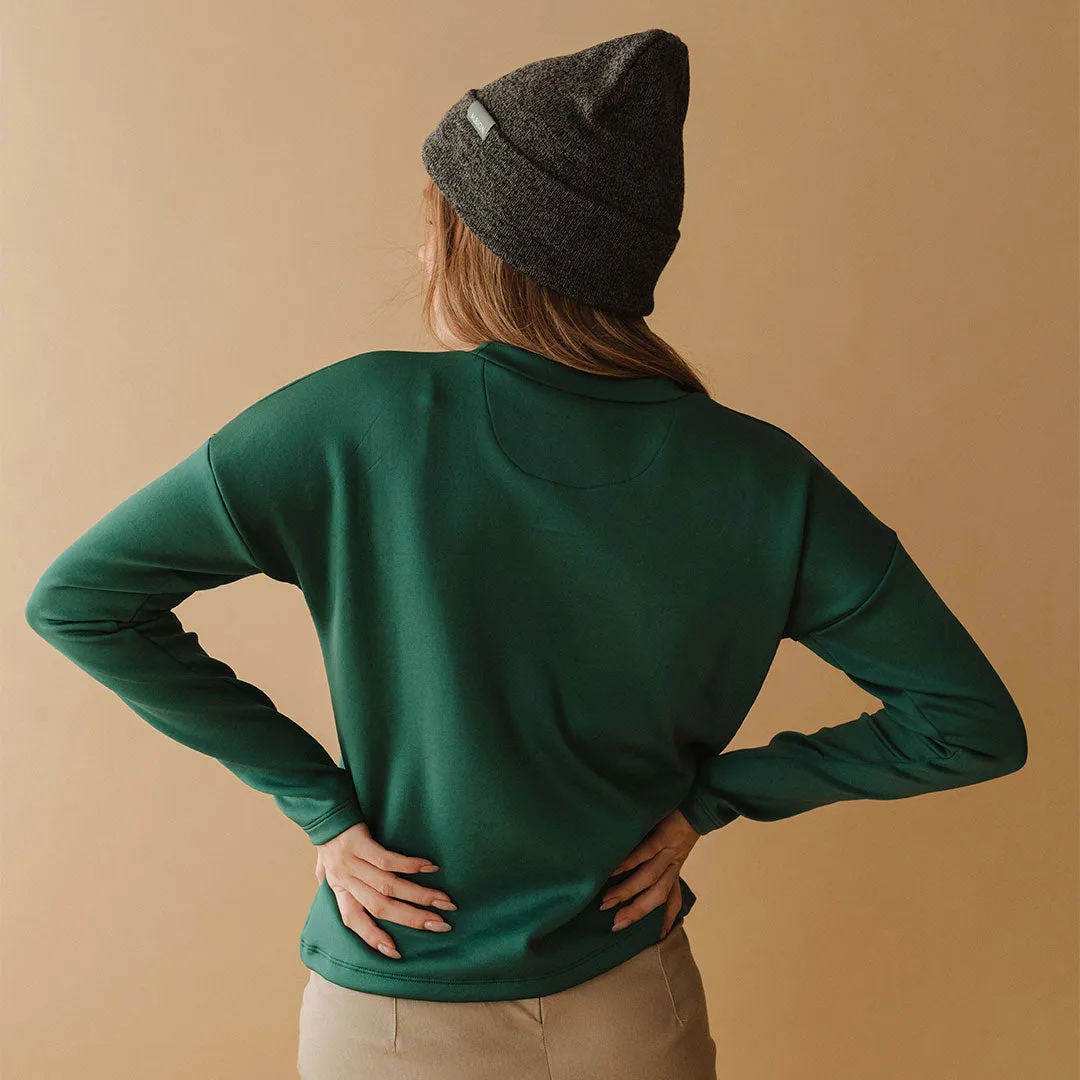 Brighton Pullover, Emerald