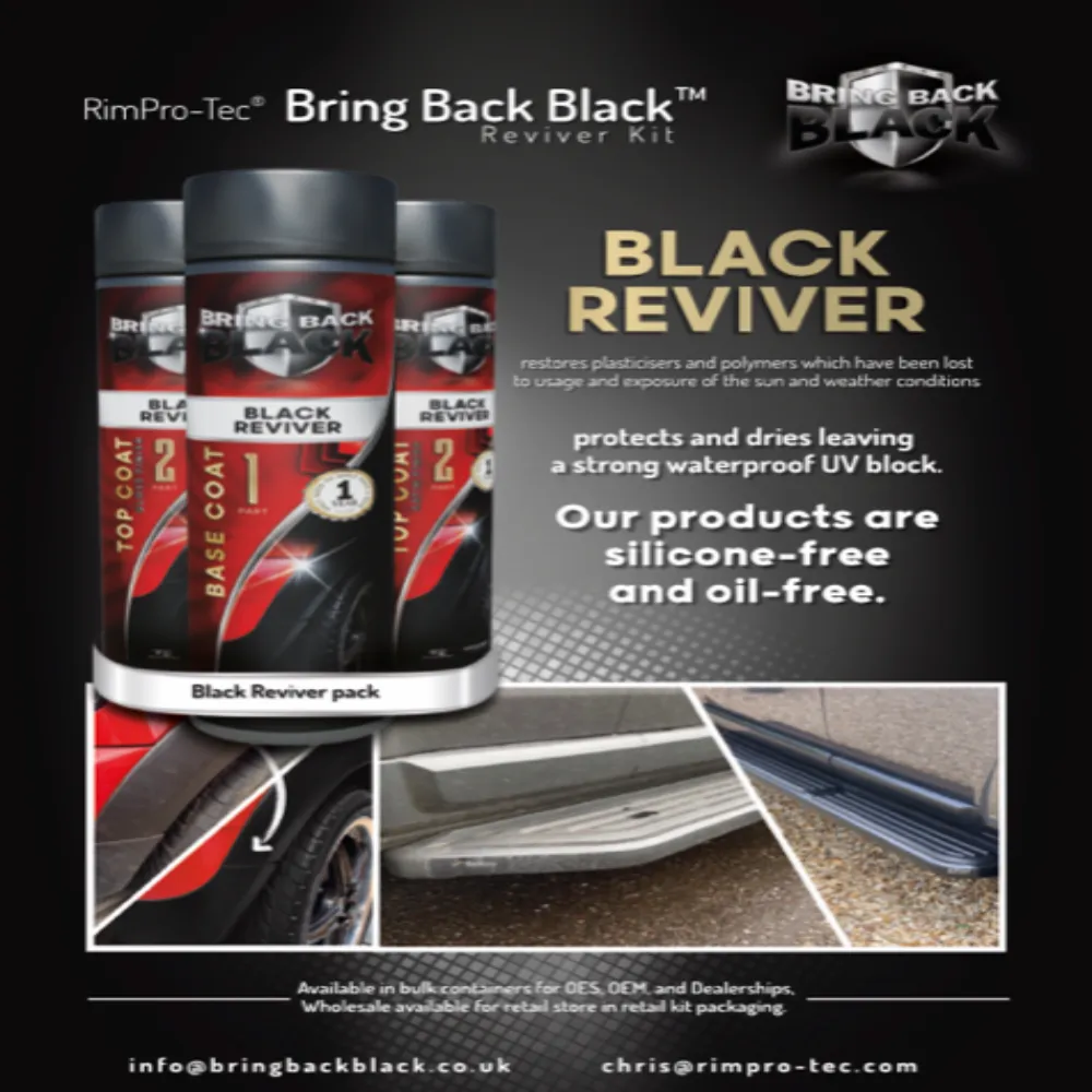 Bring Back Black™ 1x 120ml Bottle Base Coat Black