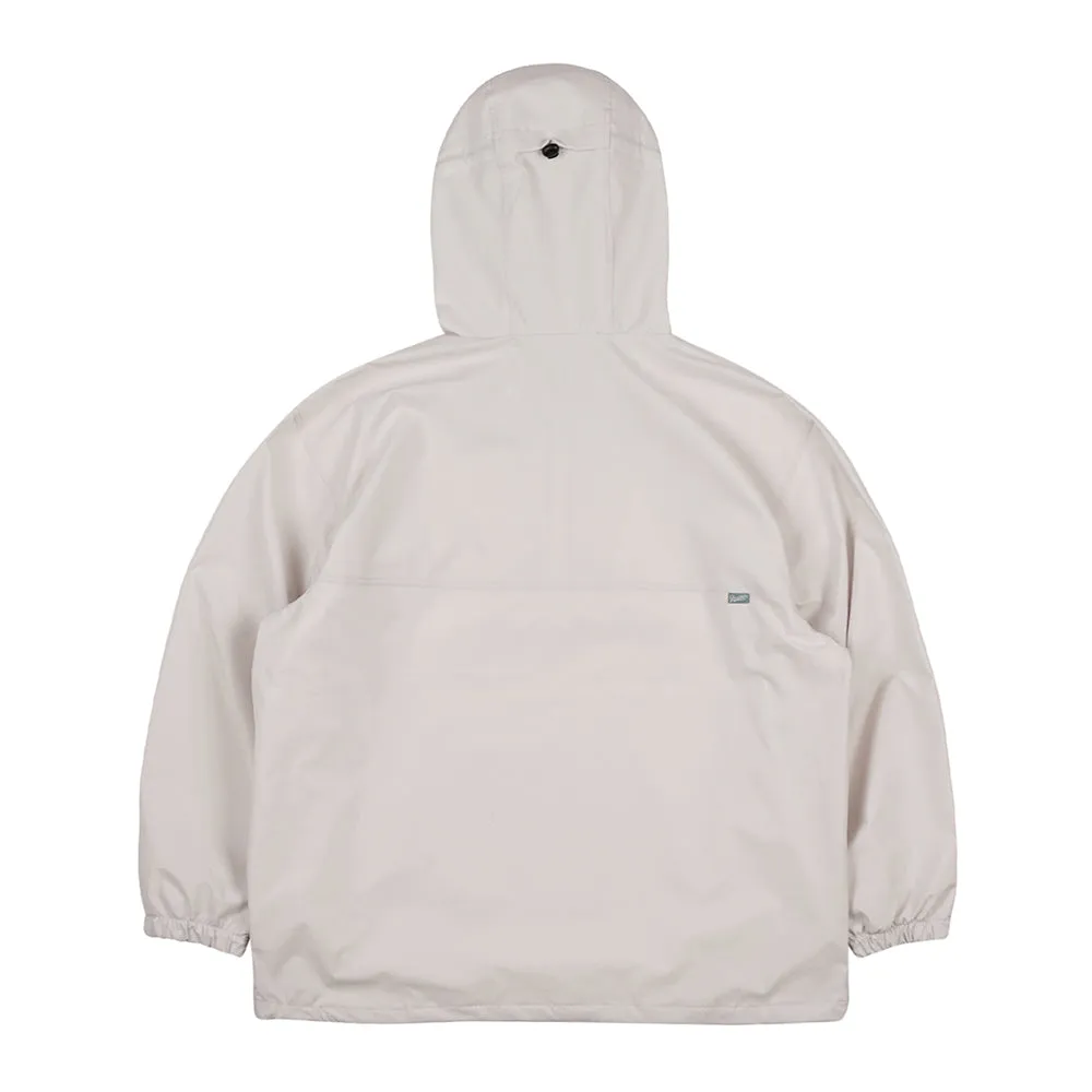 BSM STRETCH HOODED ANORAK JACKET CREAM