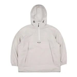 BSM STRETCH HOODED ANORAK JACKET CREAM