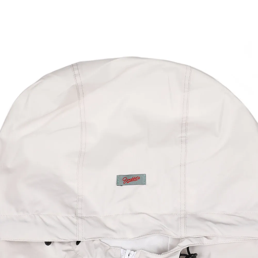 BSM STRETCH HOODED ANORAK JACKET CREAM