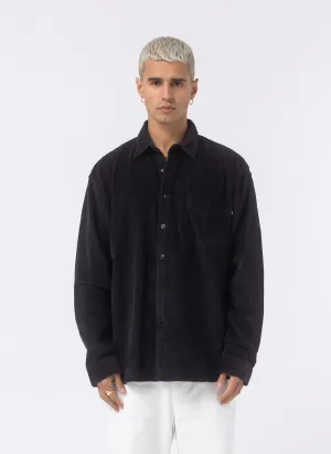 Cabin Shirt Black Corduroy