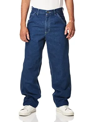 Carhartt B13 Men's Original Fit Work Dungaree Pant Darkstone, 34W X 34L