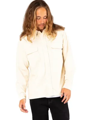 Coop Corduroy Long Sleeve Shirt - Sable