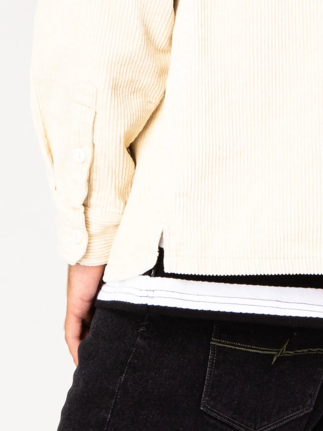 Coop Corduroy Long Sleeve Shirt - Sable