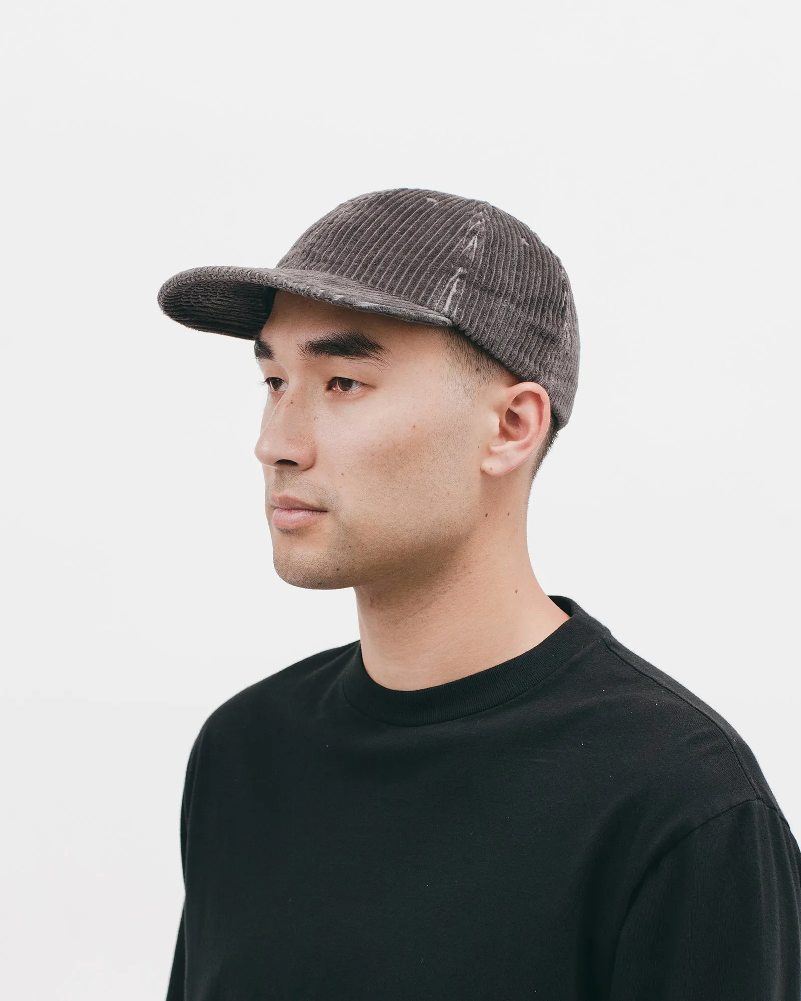 Cord Ball Cap - Charcoal