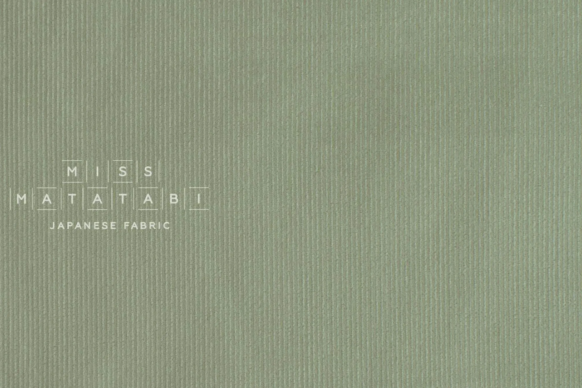 Corduroy Solids - sage green