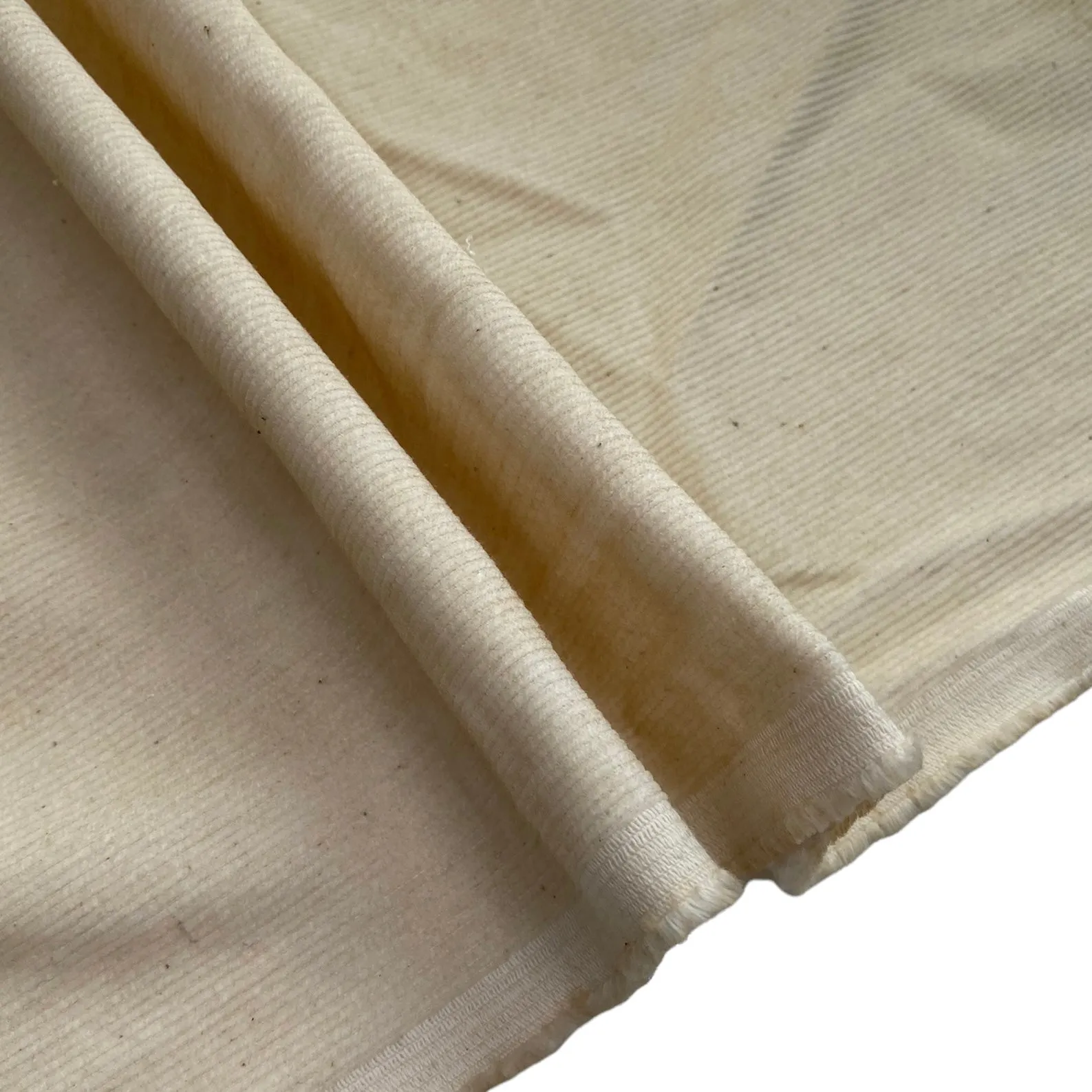 Cotton Corduroy - Pinwale - Unbleached Natural