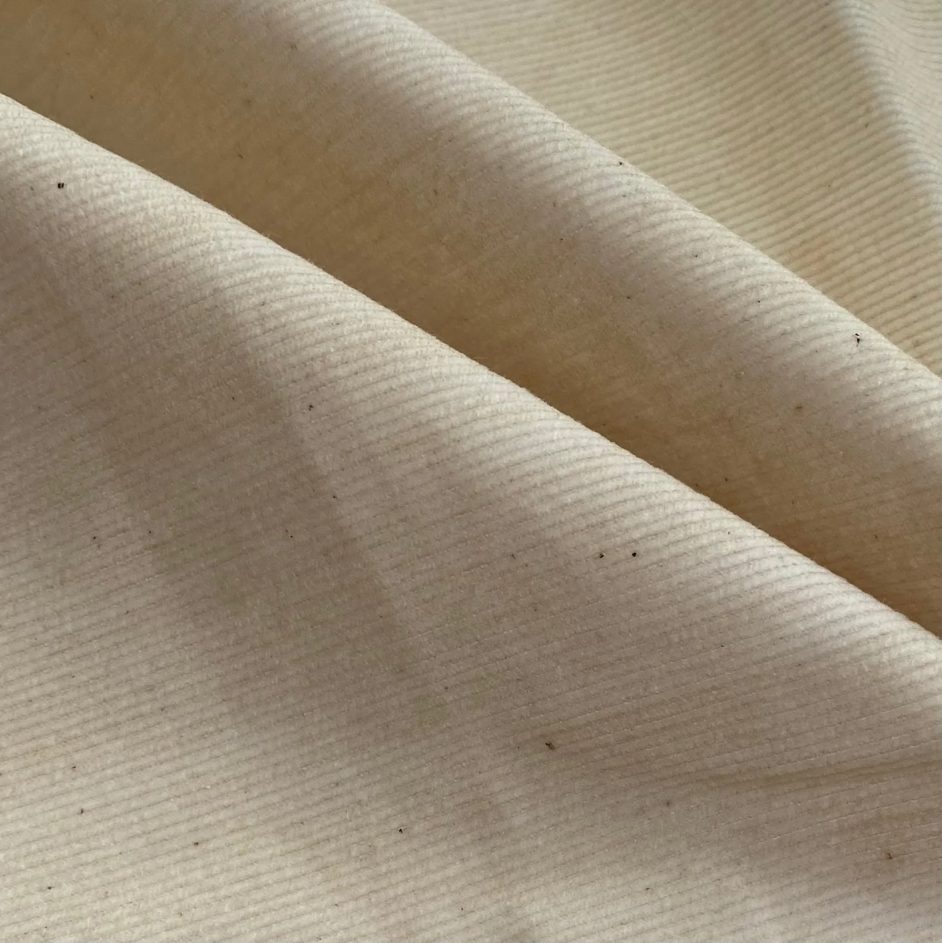 Cotton Corduroy - Pinwale - Unbleached Natural