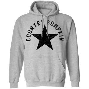 Country Bumpkin Distressed Star Pullover Hoodie