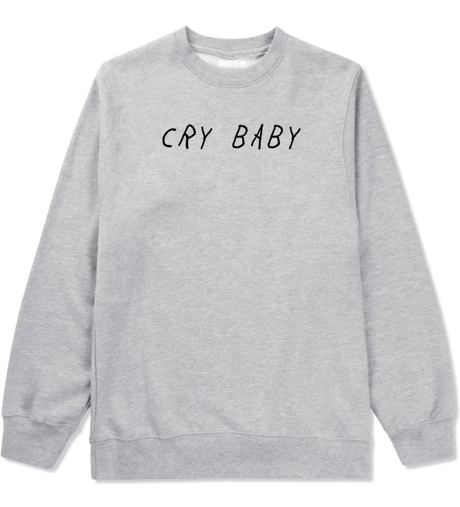 Cry Baby Mens Crewneck Sweatshirt