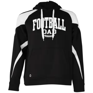 Football Dad 229546 Athletic Colorblock Fleece Hoodie