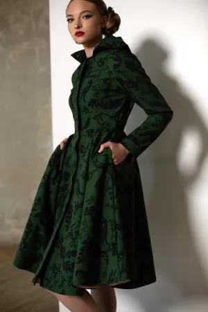 'Forest Flower' coat in size 1XL (with imperfection)