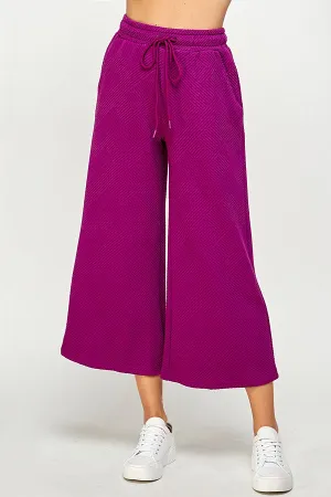 'Free Day' Pants - Magenta