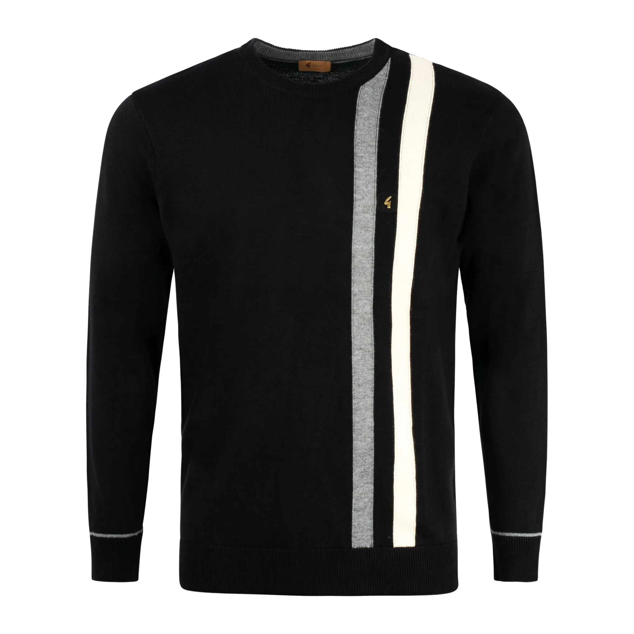 Gabicci Vintage Capone Knit Jumper Black