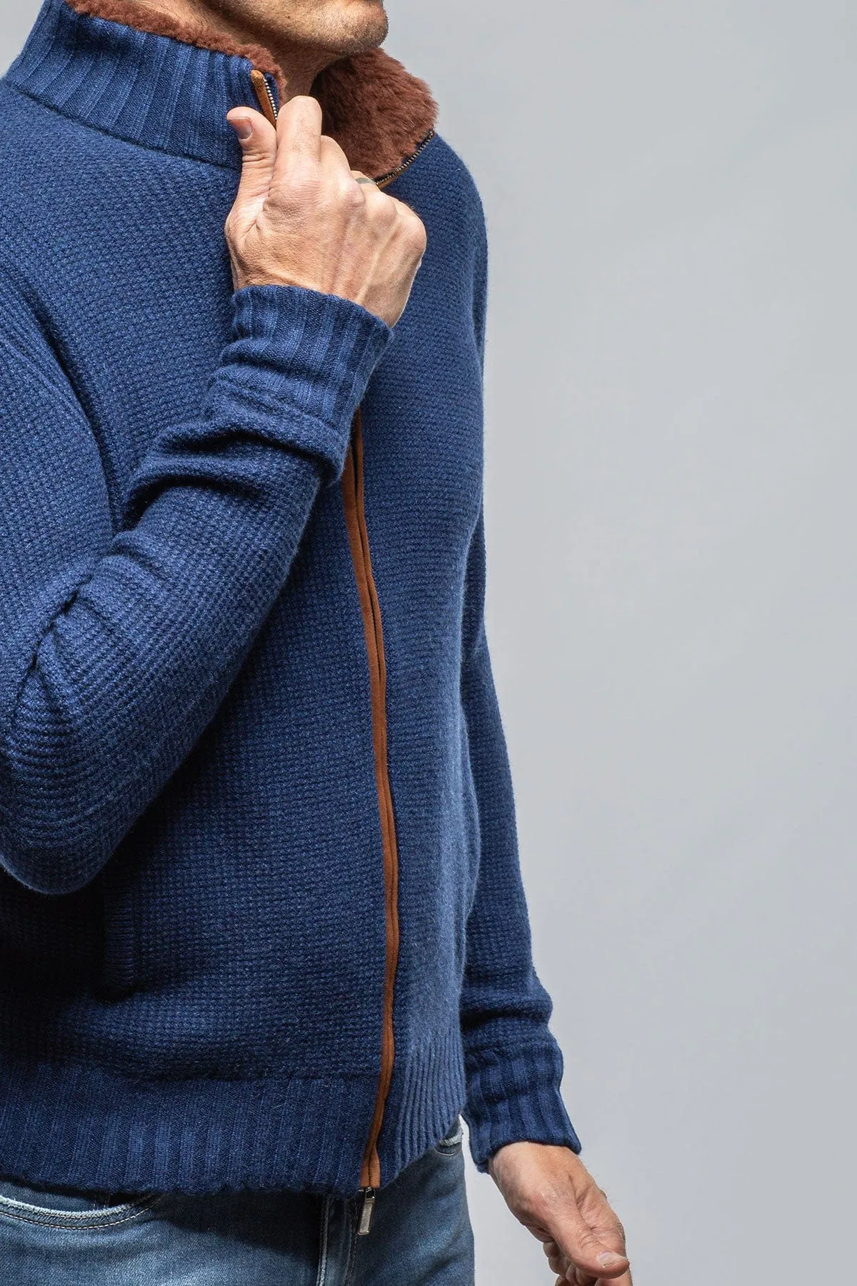 Golis Cashmere Zip Sweater