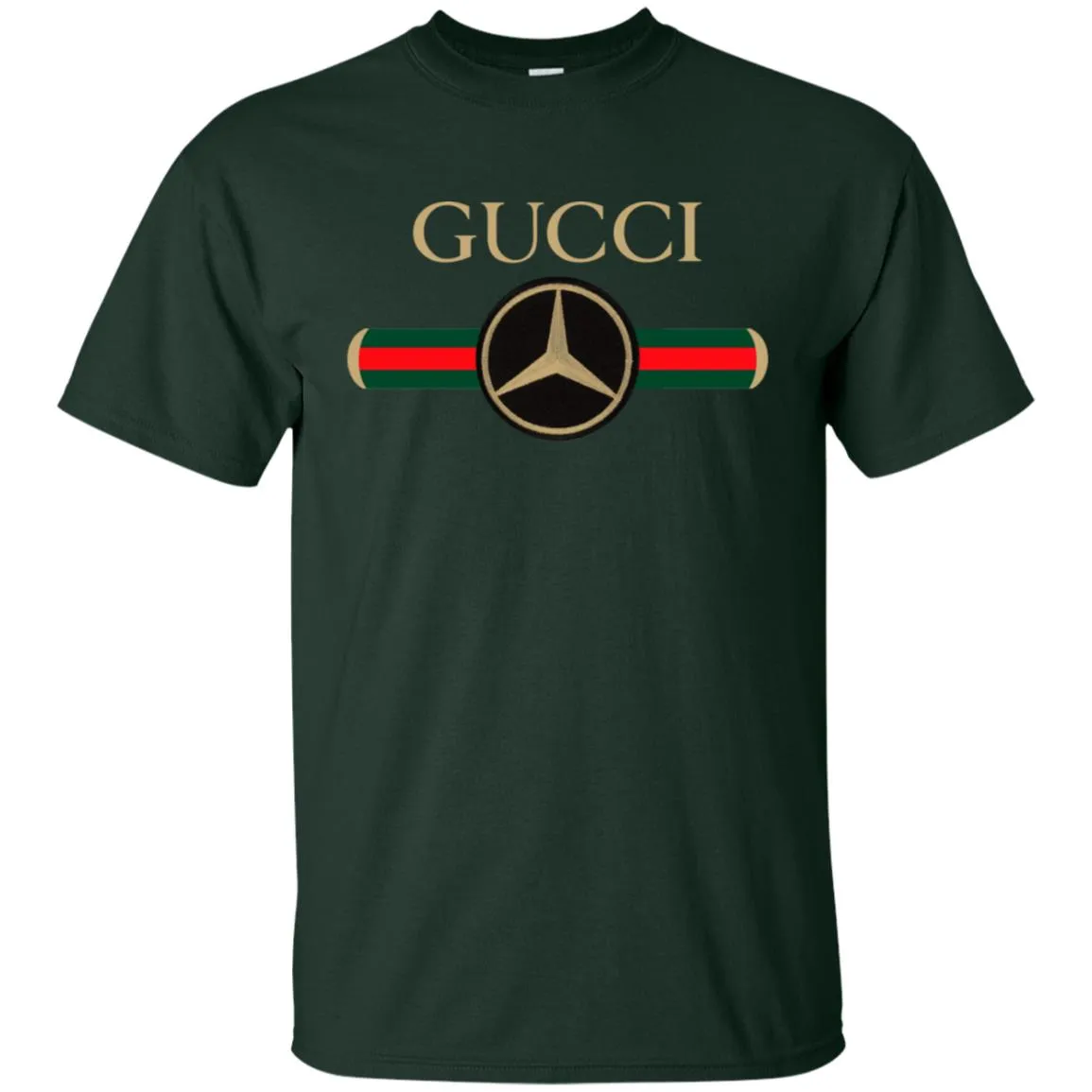 Gucci Mercedes T-shirt Men Cotton T-Shirt