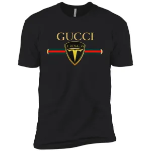 Gucci Tesla T-shirt Men Short Sleeve T-Shirt