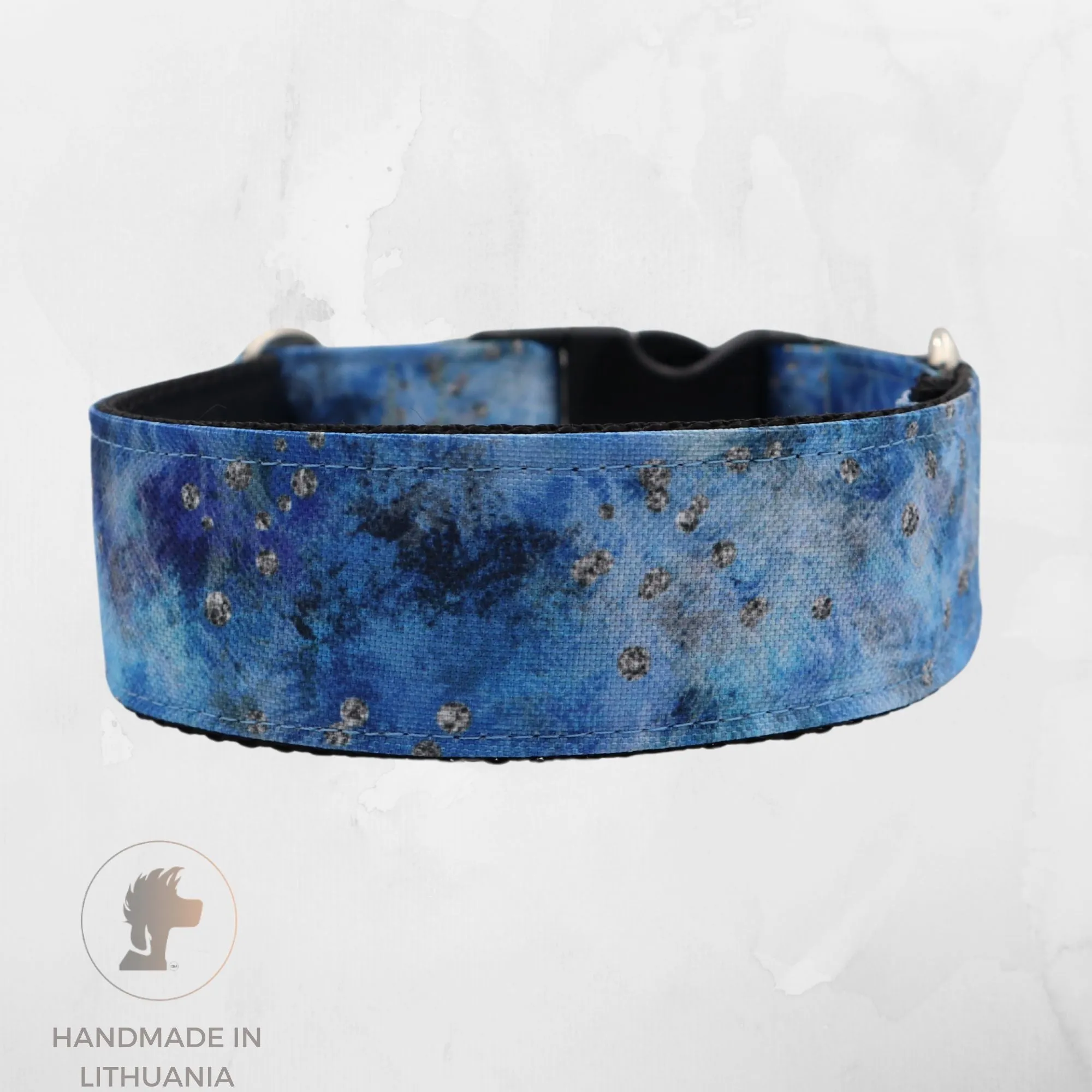 Handmade Dog Collar | Frost | Width: 15-20-25-30-40-50 mm