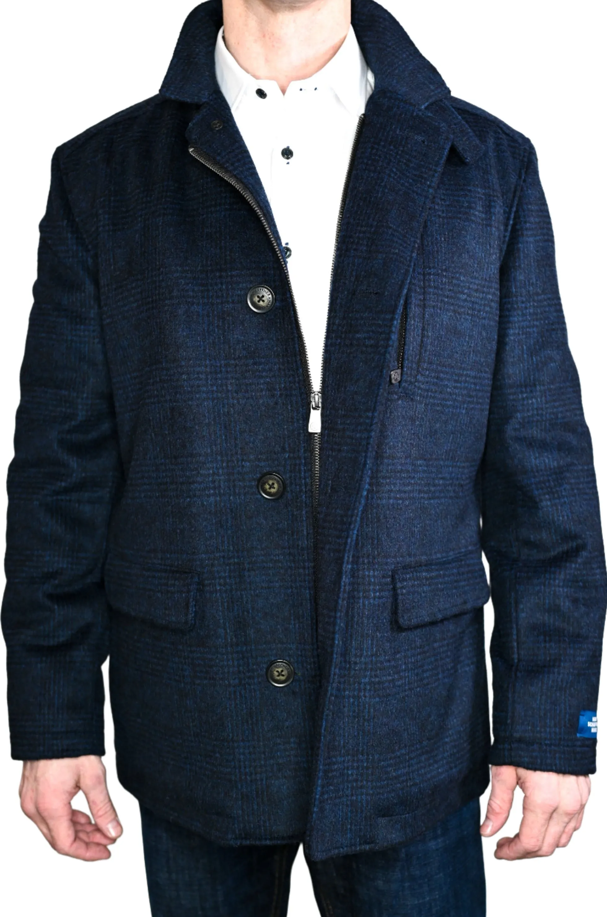 Hart Schaffner Marx Forrester Wool Blend Coat