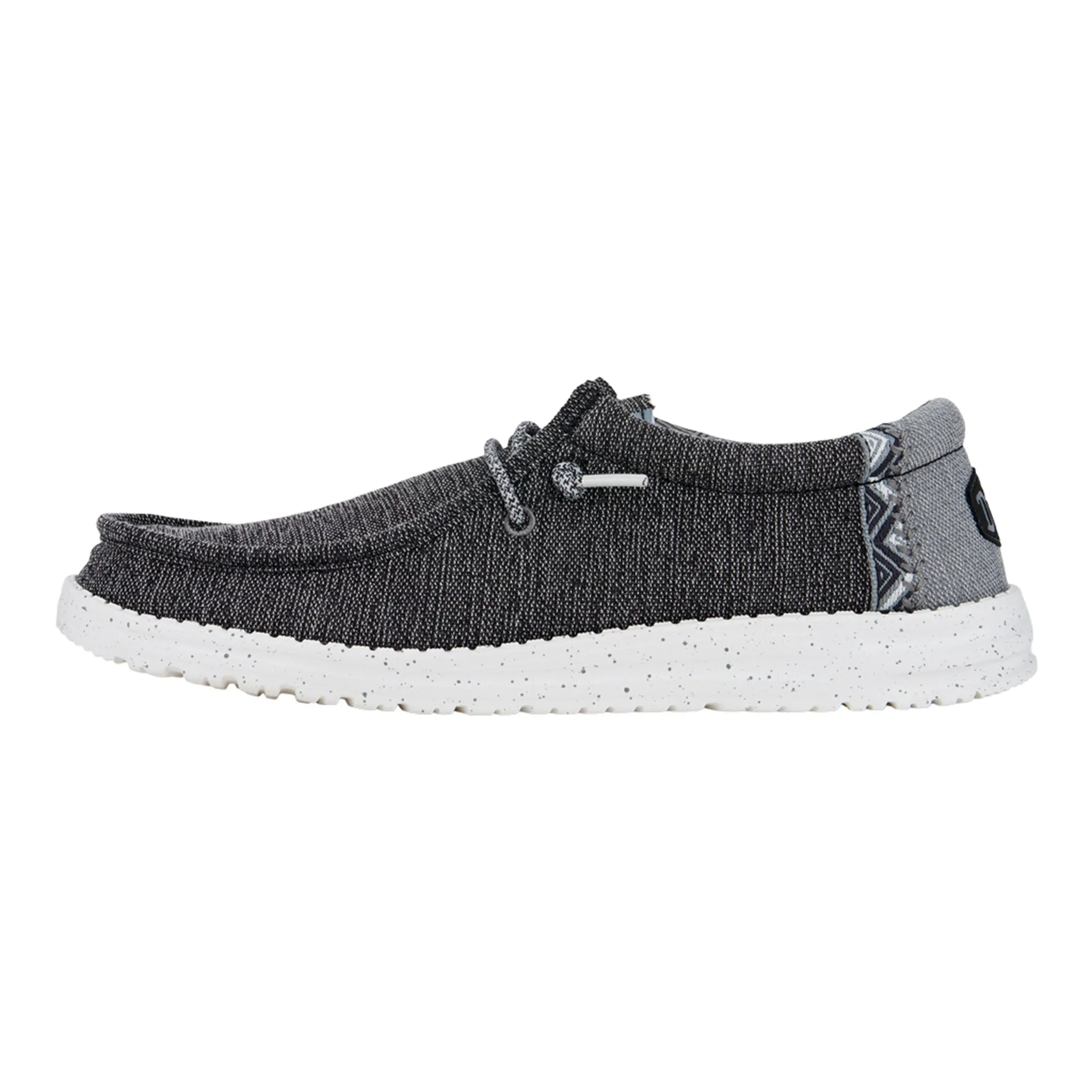 Hey Dude Men's Wally Coastline Black & White