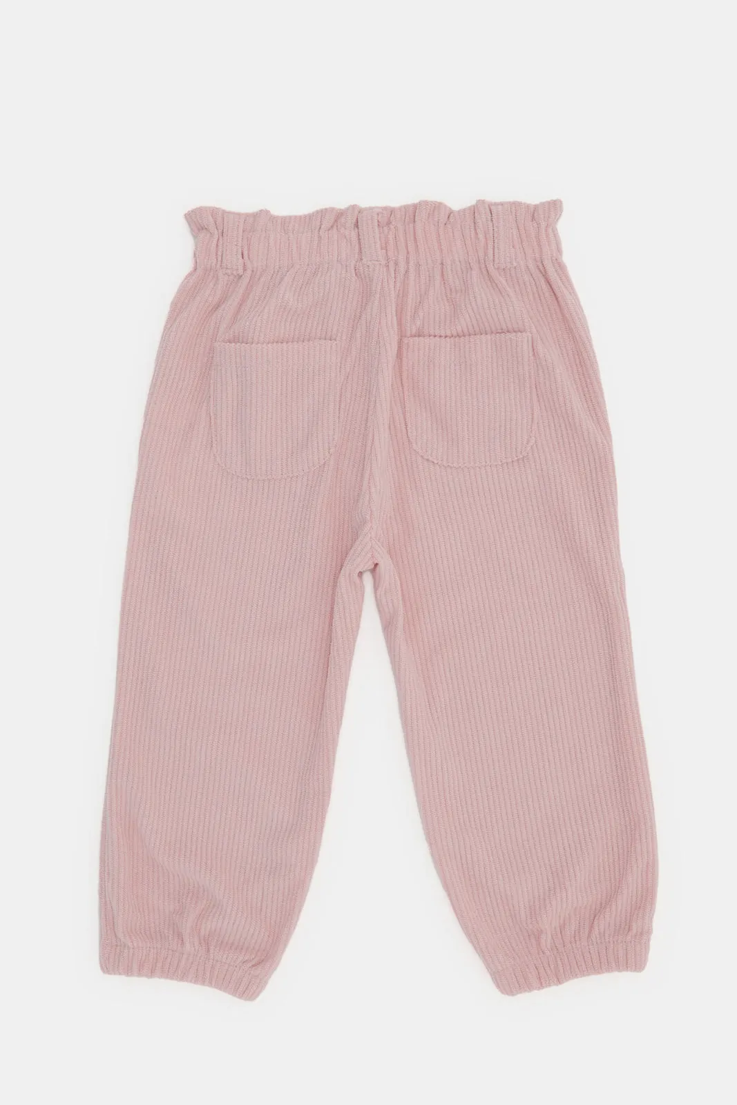 Infant Girls Pink Corduroy Trousers