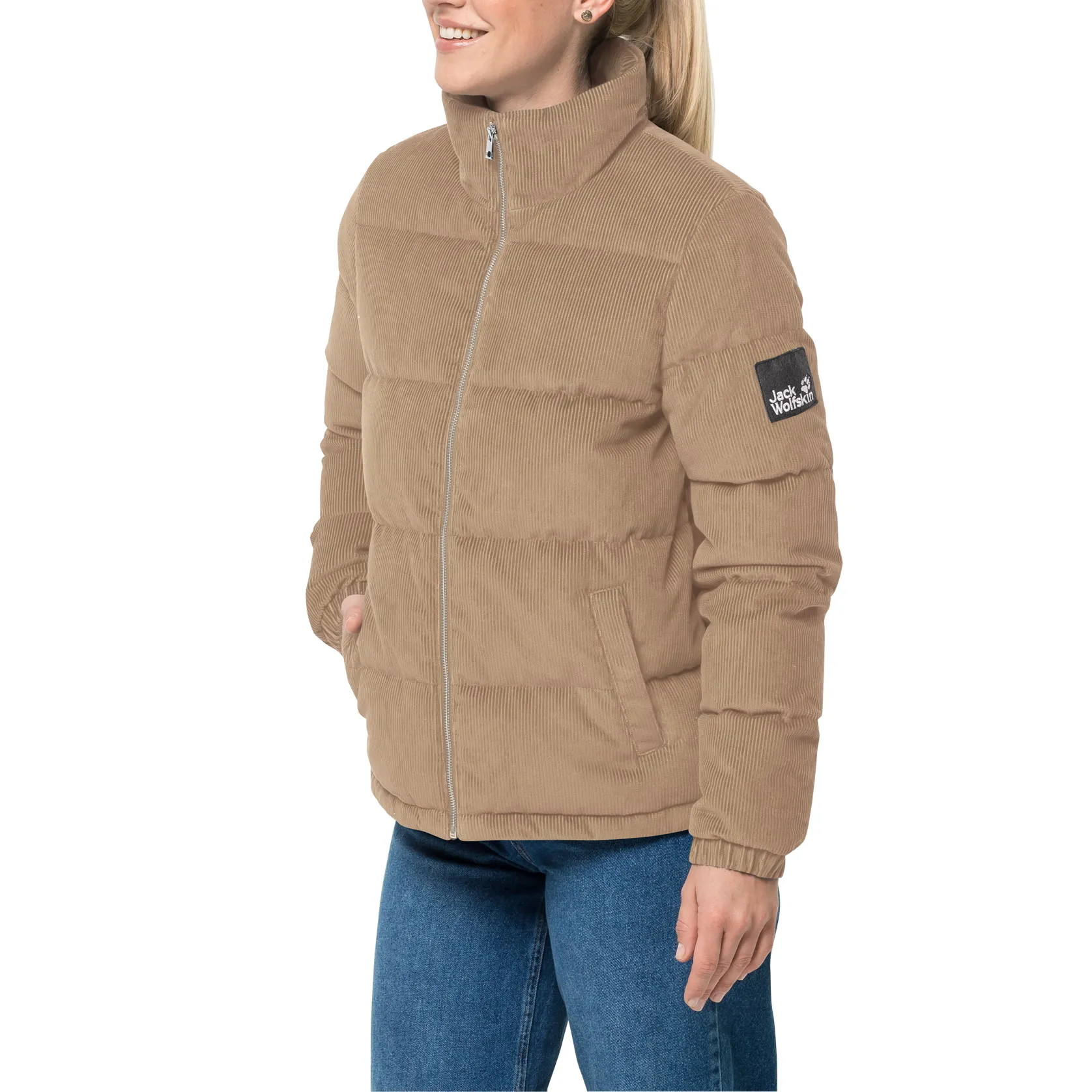 Jack Wolfskin Women&#x27;s Nature Corduroy Jacket Beige | Buy Jack Wolfskin Women&#x27;s Nature Corduroy Jacket Beige here | Outnorth