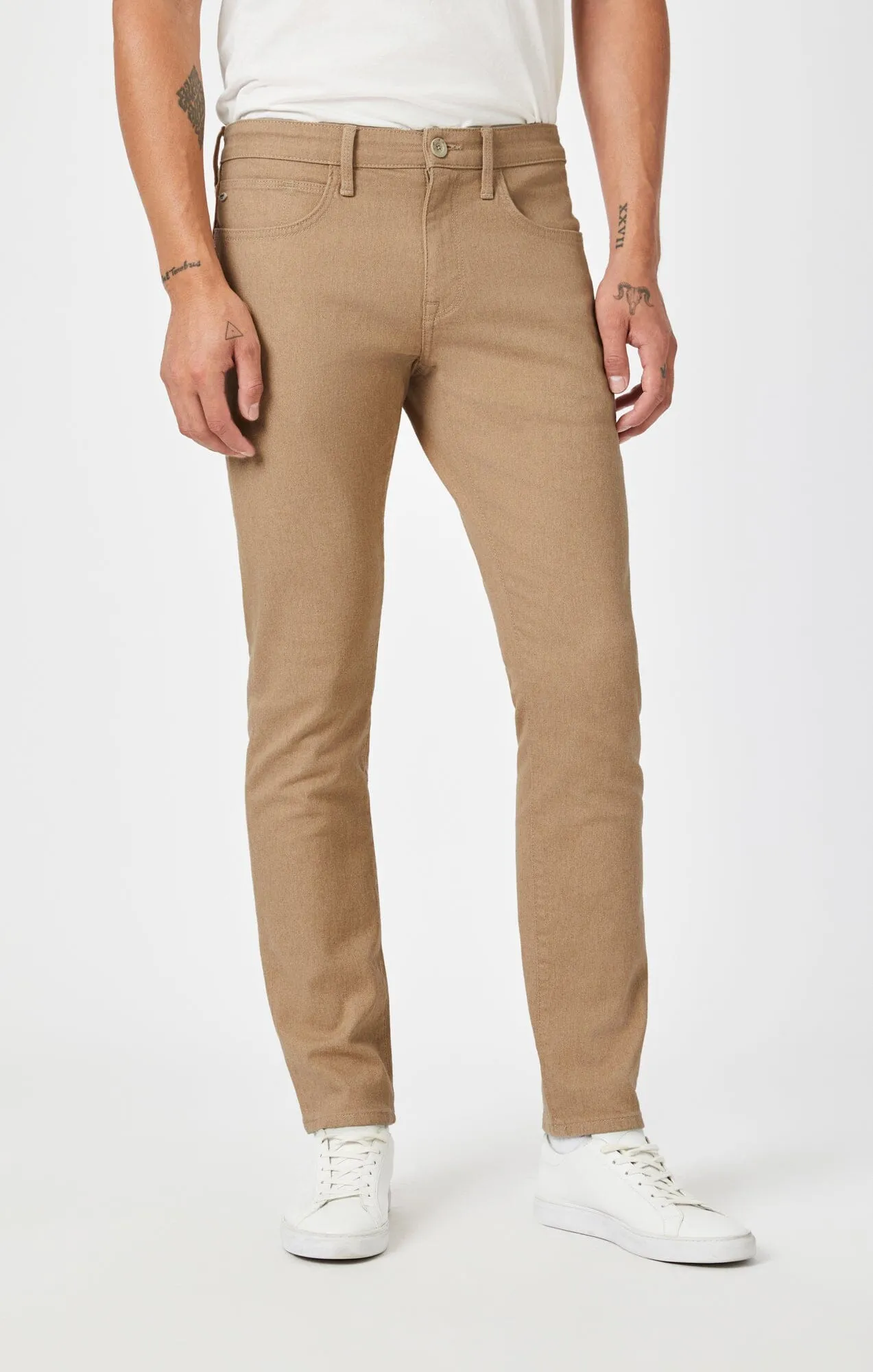 JAKE SLIM LEG IN NATURAL SAND DENIM