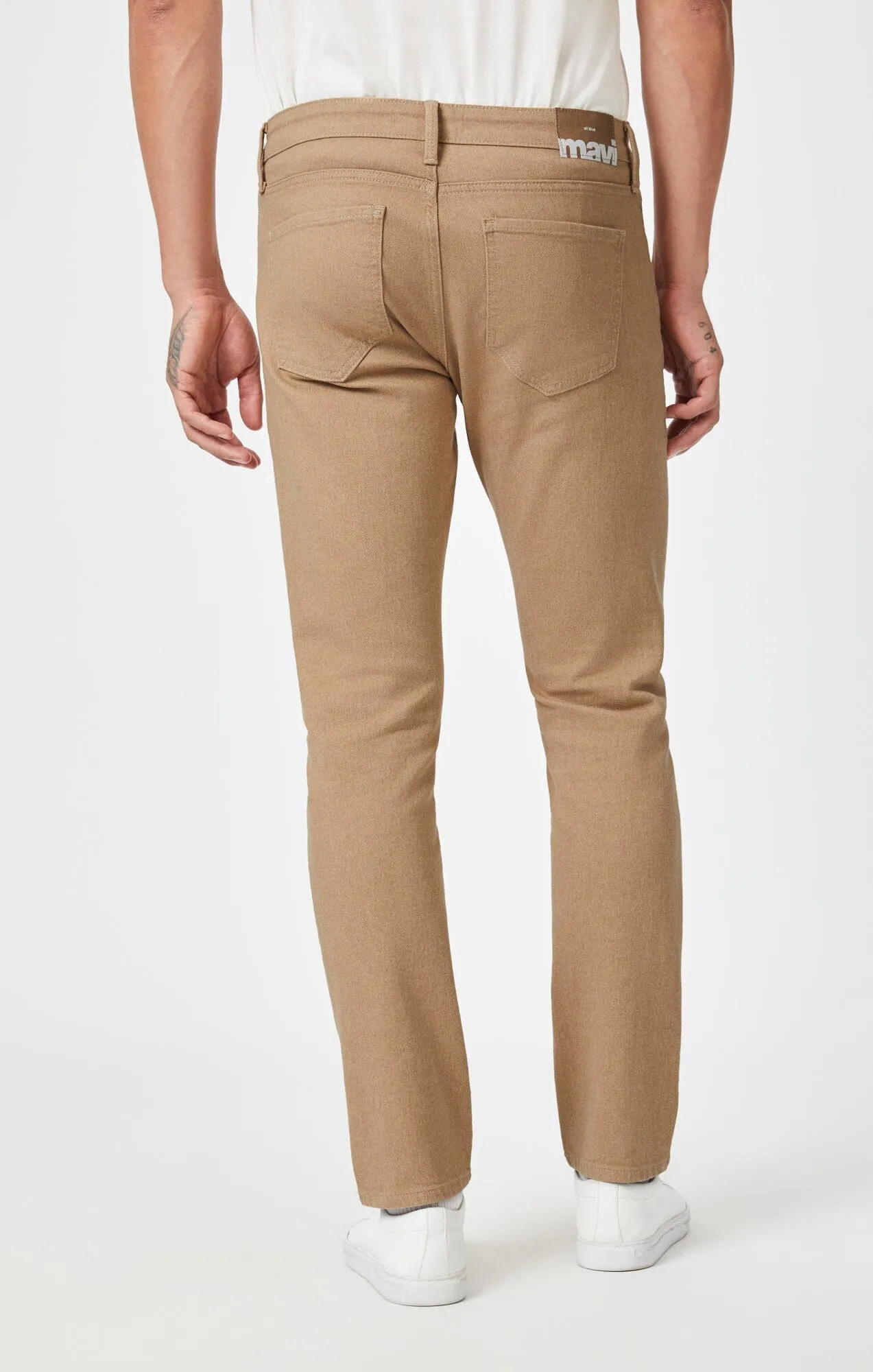 JAKE SLIM LEG IN NATURAL SAND DENIM