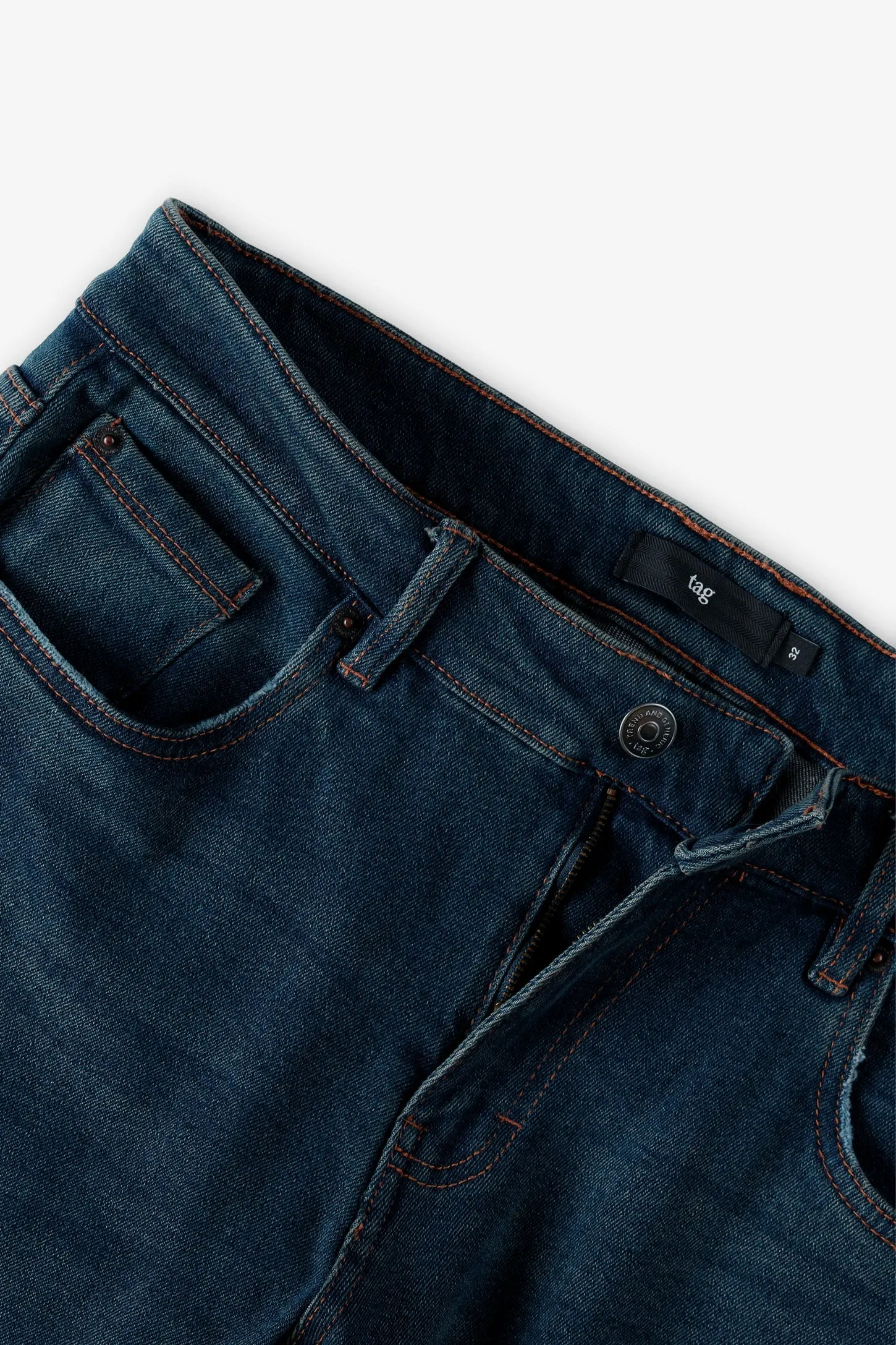 Jeans 5 poches, coupe régulière - Homme