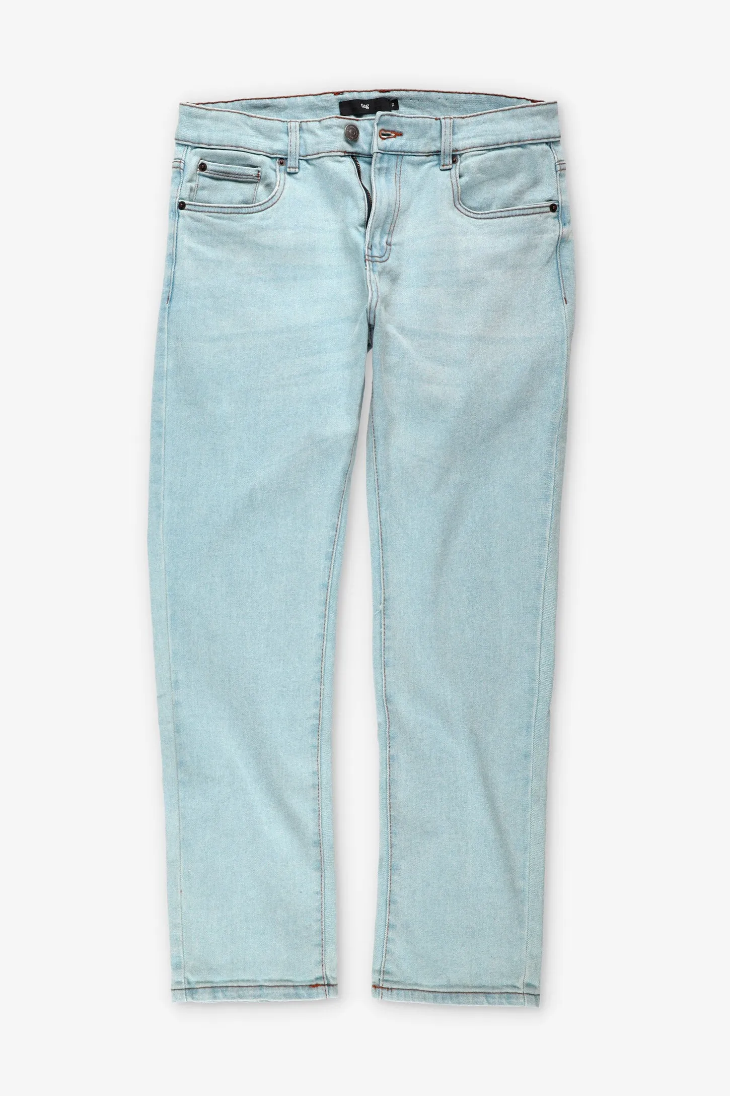 Jeans 5 poches, coupe régulière - Homme