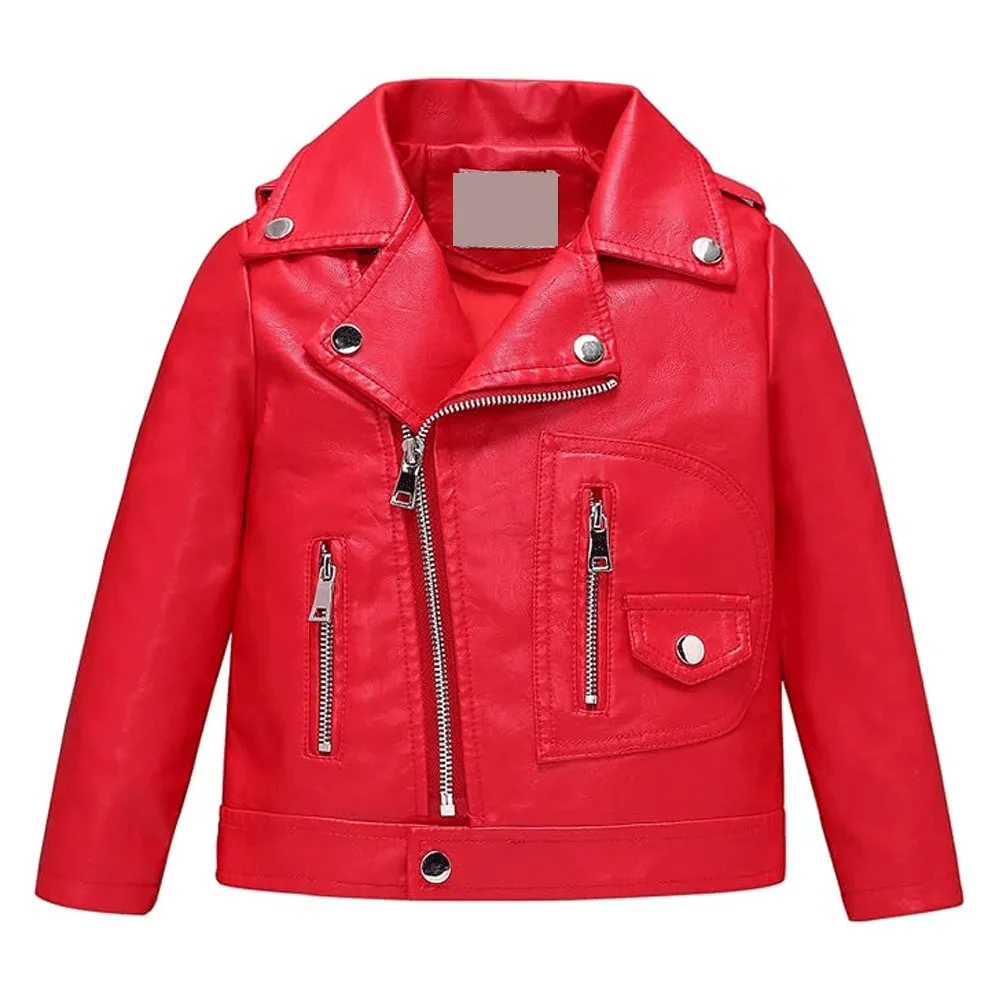 Kid Motorcycle Leather jacket