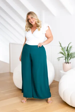 Larsa Pants in Forest Green