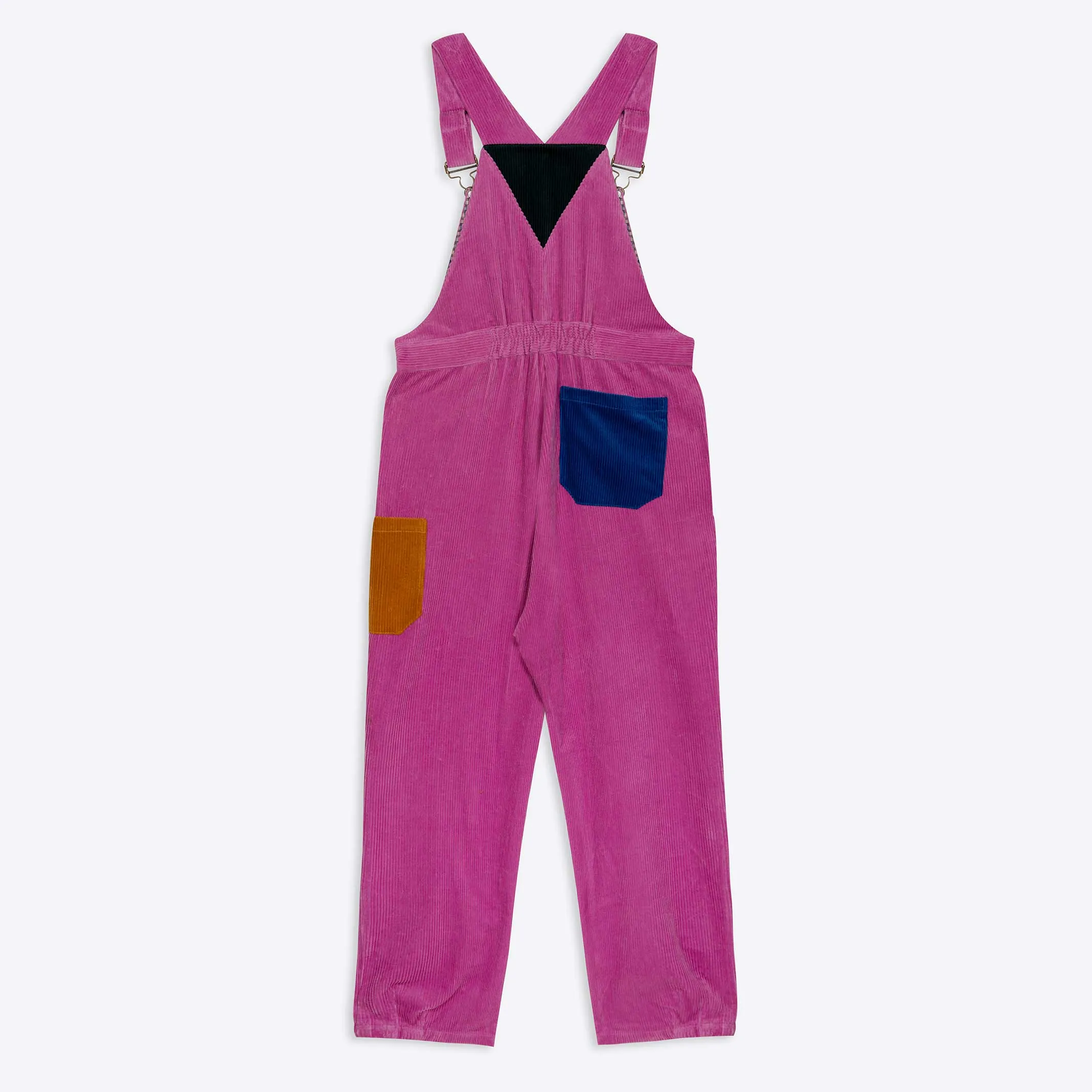 Lowie Pink Colourblock Dungarees