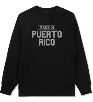 Made In Puerto Rico Mens Crewneck Sweatshirt