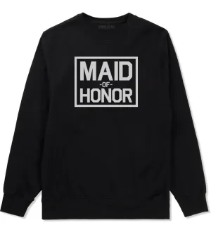 Maid Of Honor Wedding Mens Crewneck Sweatshirt