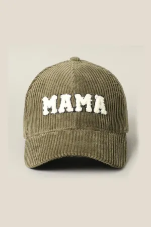 Mama Corduroy Cap