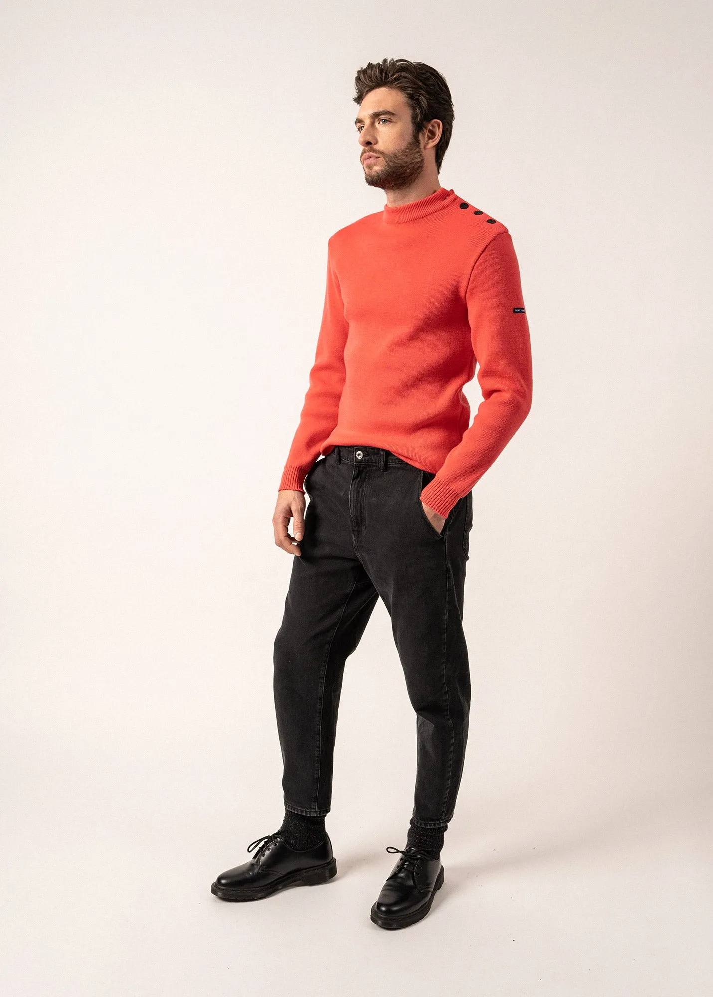 Matelot authentic sailor jumper - slim fit, in pure new wool (DOLY)