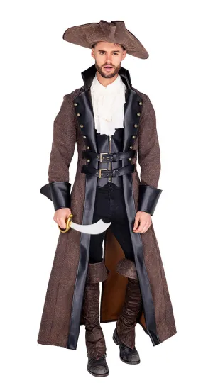 Men's Caribbean Pirate Costume