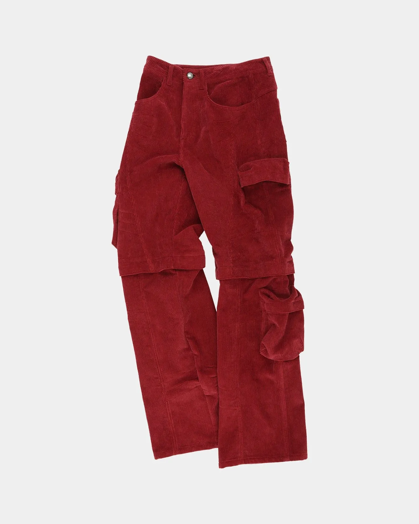 MILANO CORDUROY CARGO PANTS apa751m(RED)