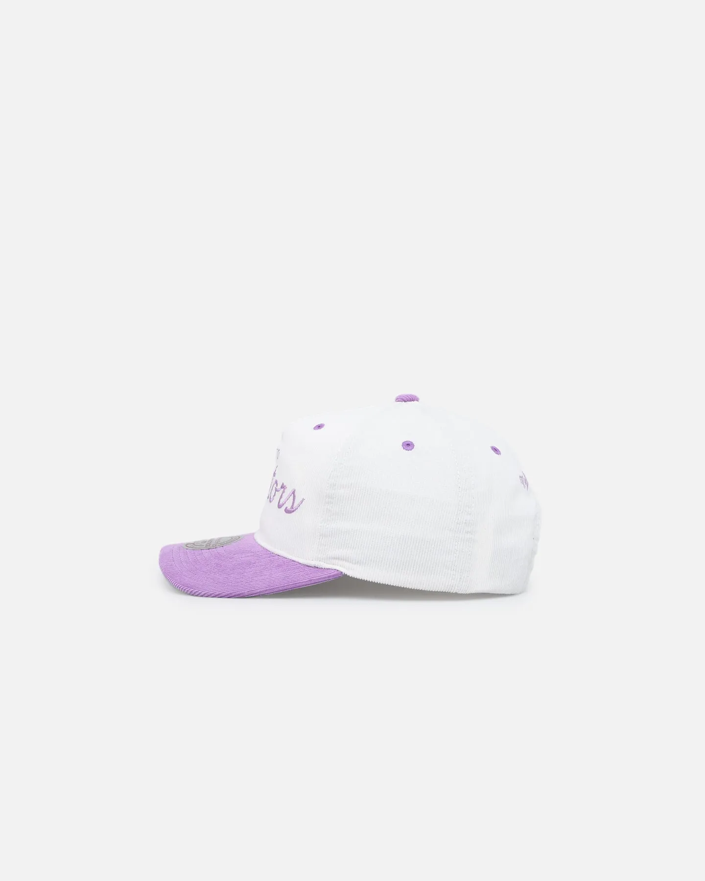 Mitchell & Ness Toronto Raptors 'Pastel Corduroy' Deadstock Snapback White Cream/Purple