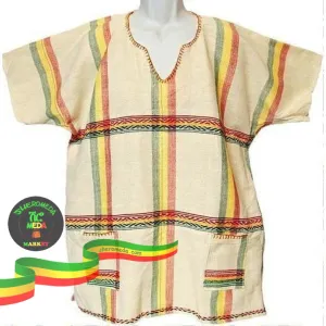 Nifas silk Ethiopia colours summer shirt