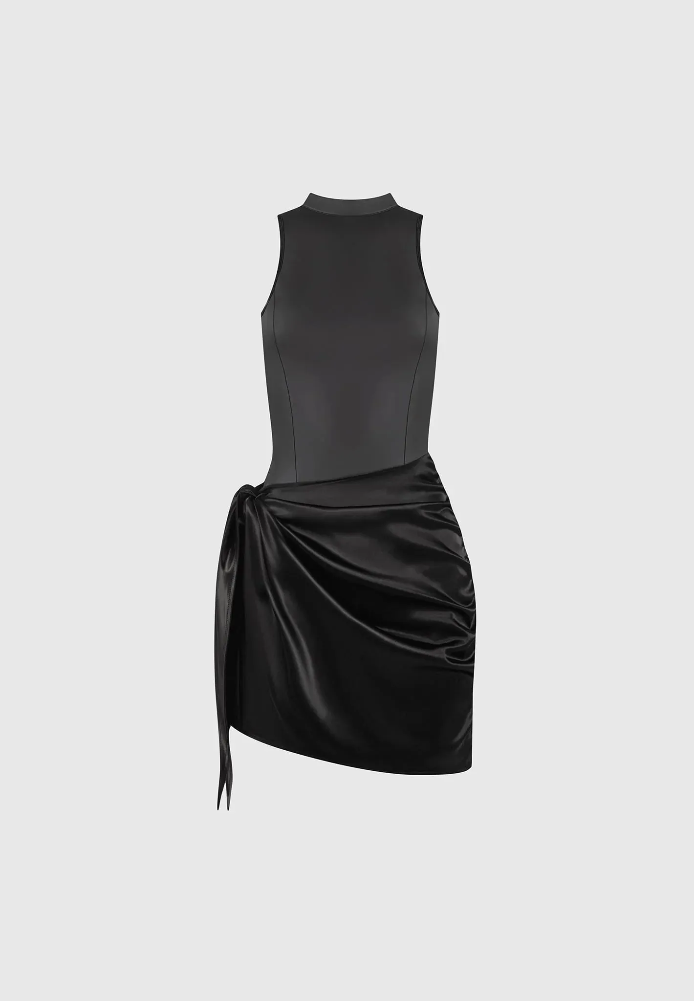 Noir Wrap Bodycon