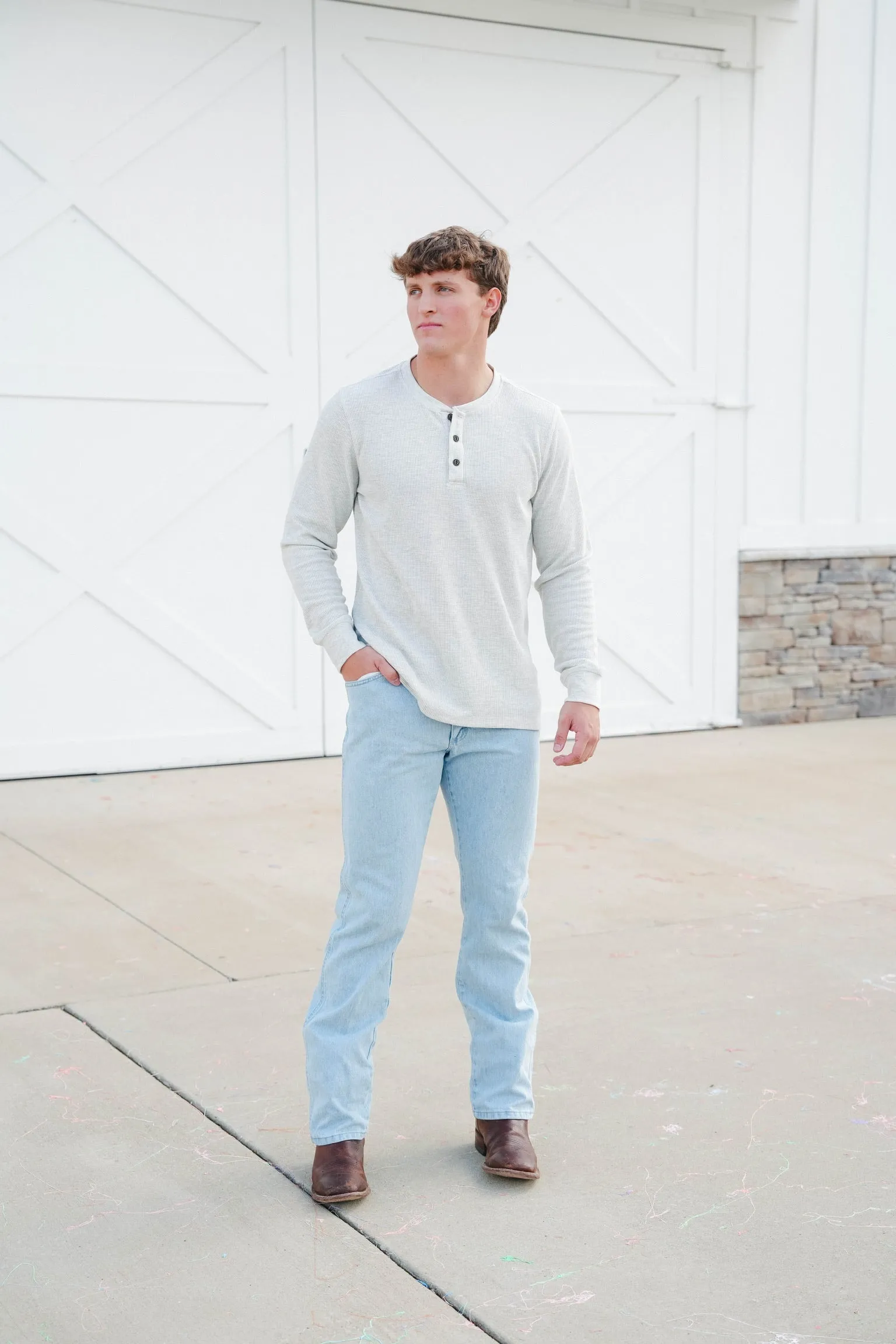 North River Waffle Henley